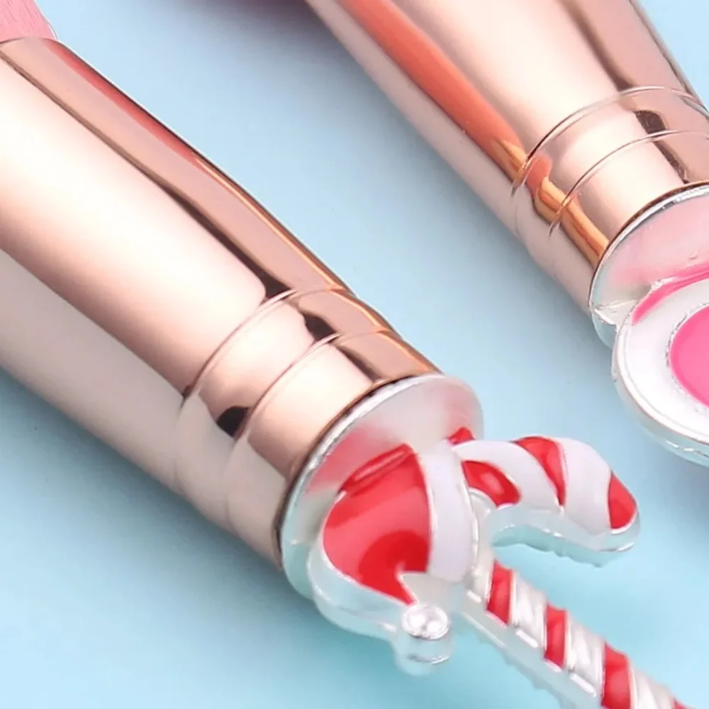 6 Piece Christmas Makeup Brush Set, Christmas Makeup Brushes